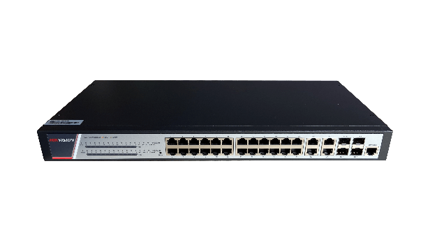 24 Port Gigabit Full Managed Ethernet Network Switch DS 3E2528P industrial POE Switch