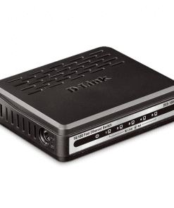 D Link DES 1005A 5 Port 10100 Switch Black 3