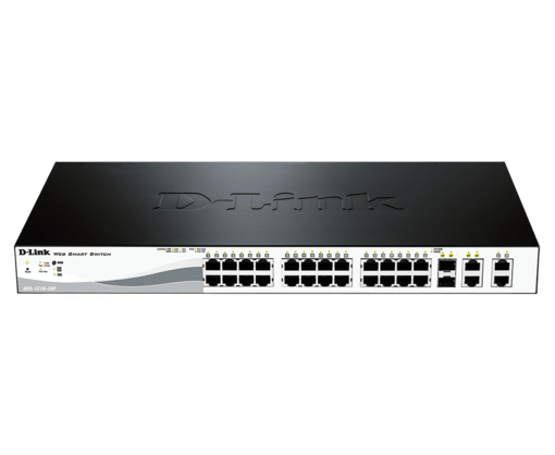 D Link DES 1210 28P 28 Port Fast Ethernet WebSmart poE switch1
