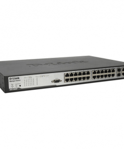 D Link DES 3028P Managed 24 Port 10100 Stackable PoE Switch3