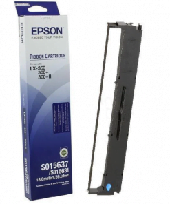 Epson LX 300 LX 350 Ribbon Cartridge Single Pack C13S015637e