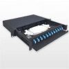 FIBRE PATCH PANEL 12 port SC DupLex Sliding type Without Rail Unloaded 1Ua