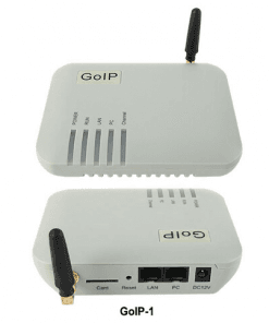 GoIP 1 port VOIP GSM Gateway for 1 Channel4
