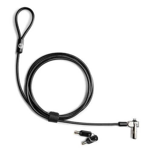 HP Nano Master Keyed Cable Lock Black 1AJ40AAb
