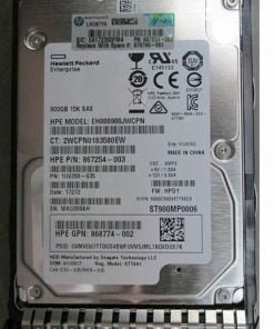 HPE 900GB SAS 15K SFF SC MV HDD