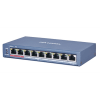 Hikvision DS 3E0109P E 8 ports 100Mbps Unmanaged PoE Switch