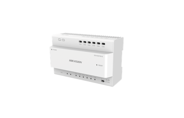 Hikvision DS KAD706 Two Wire VideoAudio Distributor