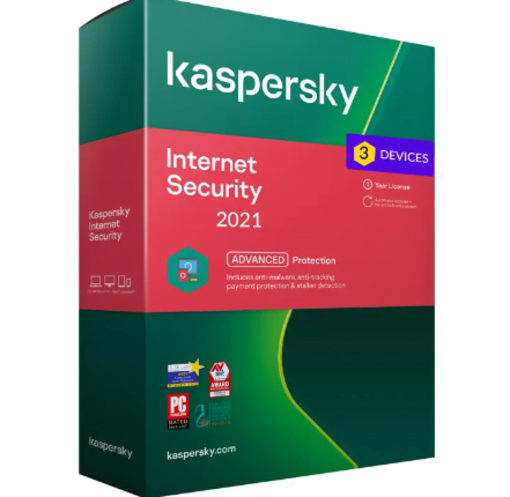 Kaspersky Internet Security 2021 3 Devices