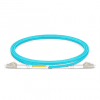 LC LC OM4 Fiber Patch Cords Duplex