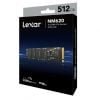 LEXAR LNM620 INTERNAL SSD M.2 PCIe Gen 34 NVMe 2280 512GB LNM620X512G RNNNGa