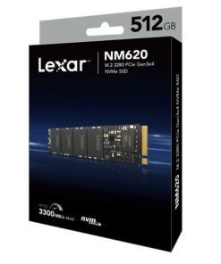 LEXAR LNM620 INTERNAL SSD M.2 PCIe Gen 34 NVMe 2280 512GB LNM620X512G RNNNGa