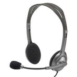 Logitech Stereo Headset H110 Grey 3.5 MM JACK