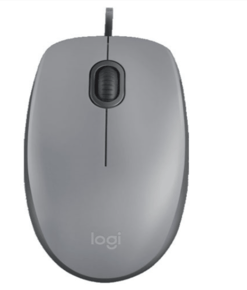 Logitech USB Silent Mouse M110 Mid Grey