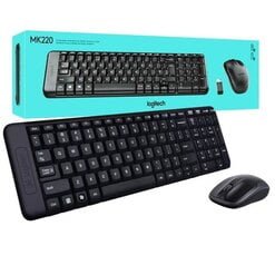 Logitech Wireless Keyboard Mouse MK220
