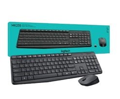 Logitech Wireless Keyboard Mouse MK235
