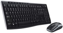 Logitech Wireless Keyboard Mouse MK270 1