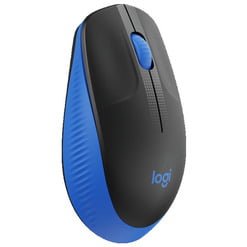 Logitech Wireless Mouse Full Size M190 Blue