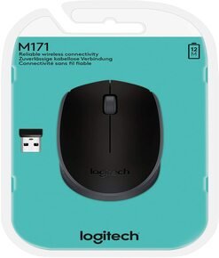 Logitech Wireless Mouse M171 Black 1