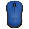 Logitech Wireless Mouse Silent M220 Blue 1 1