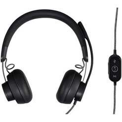 Logitech Zone Wired for MSFT Graphite USB 981 000870