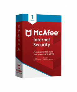 McAfee Internet Security 1 User Sleeve 1 Year3
