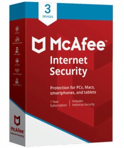 McAfee Internet Security 3 User 1 Year1