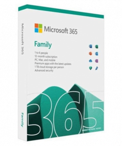 Microsoft® Office 365 Family English Subscription 1 Year Africa 6GQ 01560a