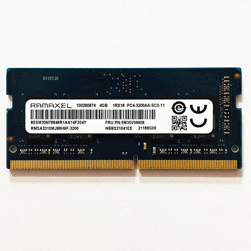 Ramaxel Desktop RAM DDR4 4GB 3200d