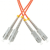 SC MM 1 METER OM2 Fibre Patch Cord2