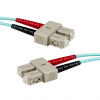SC SC om3 fibre duplex patch cord11