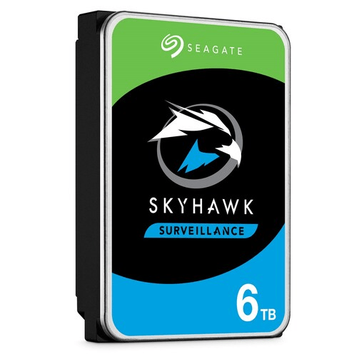 SEAGATE SKYHAWK HARD DRIVE 6TB SURVEILLANCE ST6000VX001d
