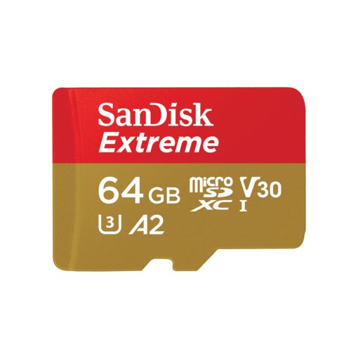 SanDisk Extreme 64 GB microSDXC Memory Card5