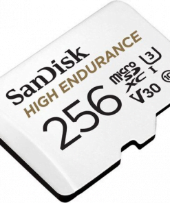SanDisk MicroSD CLASS 10 100MBPS 256GB High Endurance Card with Adapter3