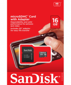 SanDisk MicroSDHC 16GB SD Adapter1