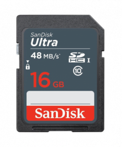 SanDisk Ultra SDHC 16GB 48MBs Class 10 UHS Ia