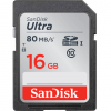 SanDisk Ultra SDHC 16GB 80MBs Class 10 UHS Ib