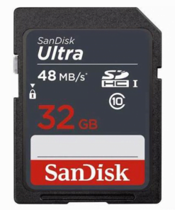 SanDisk Ultra SDHC 32GB 48MBs Class 10 UHS Ia