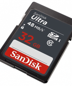 SanDisk Ultra SDHC 32GB 48MBs Class 10 UHS Ib
