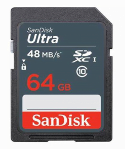 SanDisk Ultra SDHC 64GB 48MBs Class 10 UHS Ib