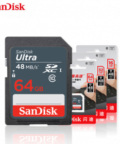 SanDisk Ultra SDHC 64GB 48MBs Class 10 UHS Ic