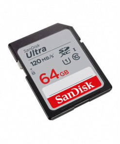 SanDisk Ultra SDXC 64GB 120MBs Class 10 UHS Ic
