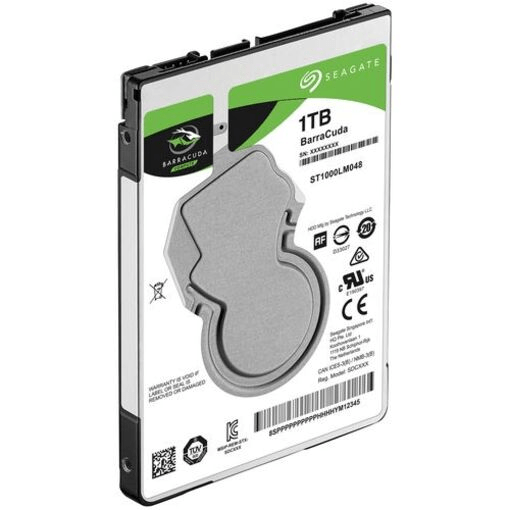 Seagate Laptop Internal HDD 1TB Barracuda ST1000LM048c