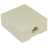TELEPHONE LINE JACKS 1PORT BOXc