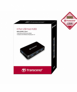Transcend 4 Port HUB USB 3.1 Gen 1 Black1