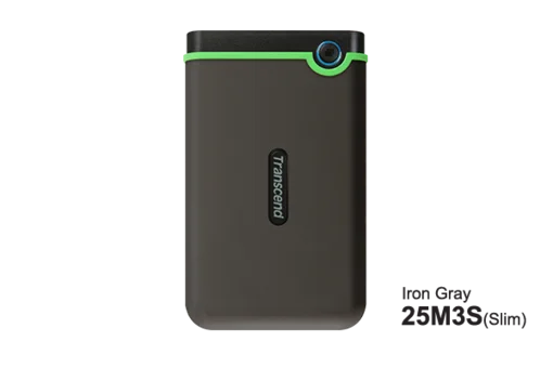 Transcend External HDD 1TB Iron Grey TS1TSJ25M3Sb