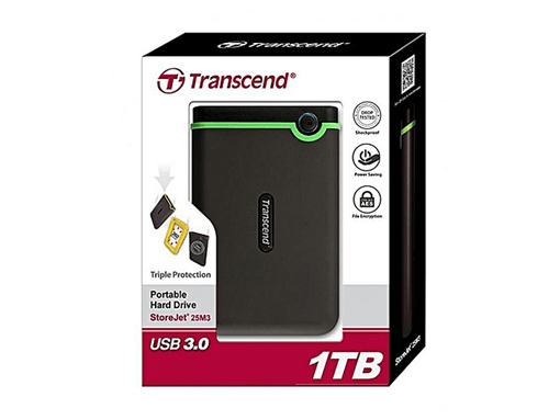 Transcend External HDD 1TB Iron Grey TS1TSJ25M3Sc