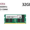 Transcend Laptop RAM DDR4 32GB 2666b