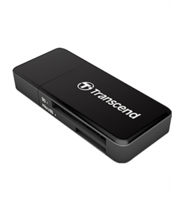 Transcend SD and microSD Card Reader USB 3.1 Gen 1 Black TS RDF5Ka
