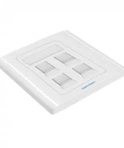 VENTION 4 PORT WALL FACEPLATEa