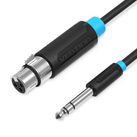 VENTION 6.5MM MALE TO XLR FEMALE AUDIO CABLEa